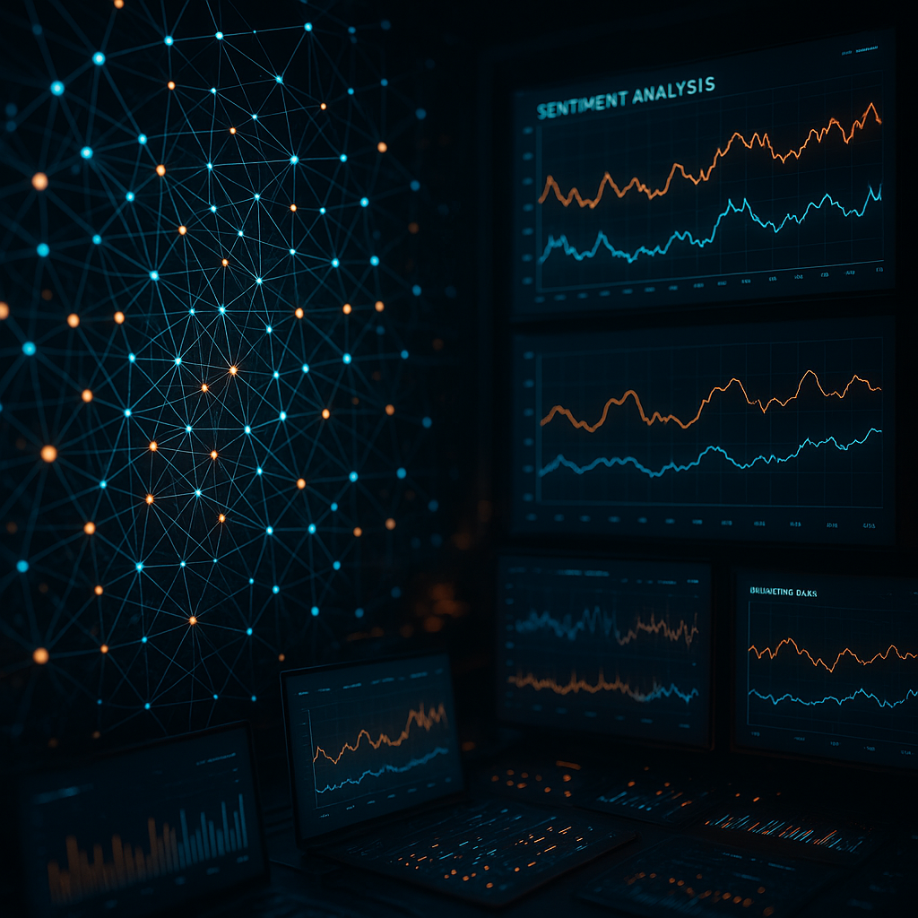 Students collaborating with tech